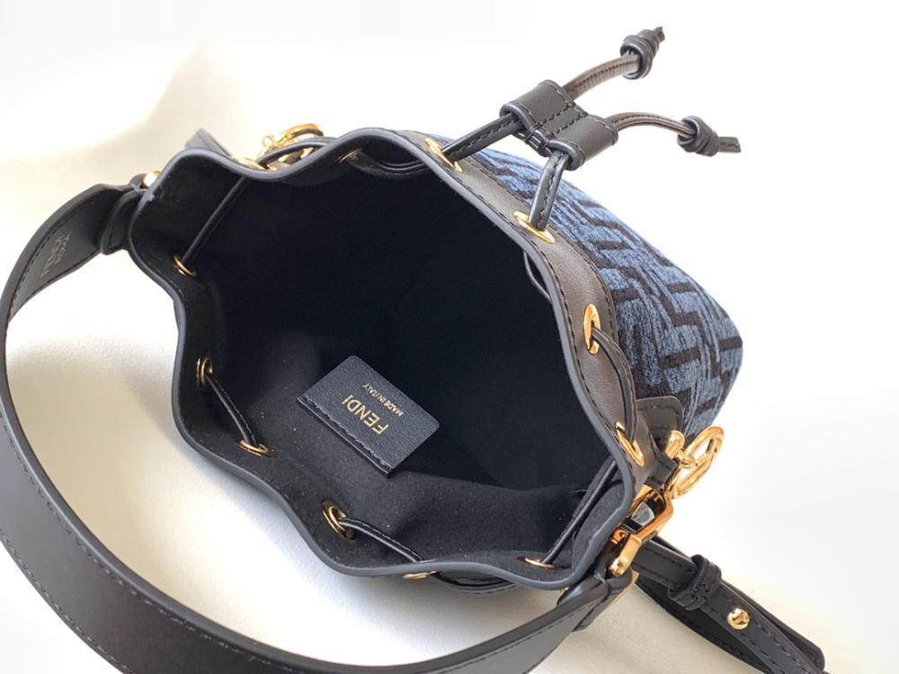 Embroidered Bucket Bag
