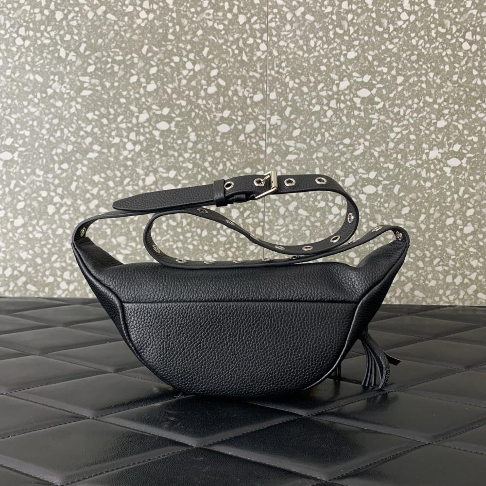 Studded Leather Crossbody Bag