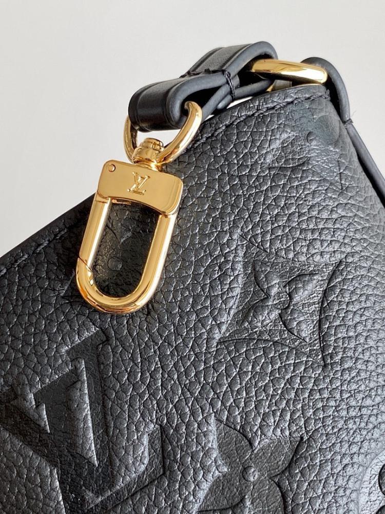 Modern Premium Monogram Leather Crossbody Bag