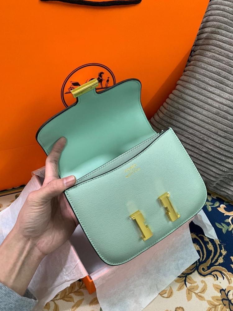 Modern Stylish Gold Leather Shoulder Bag