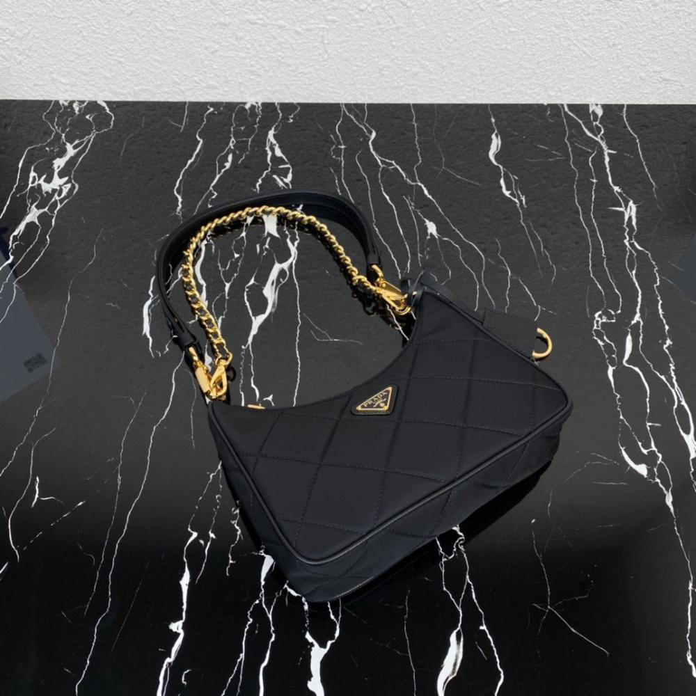 Nylon Hobo Bag