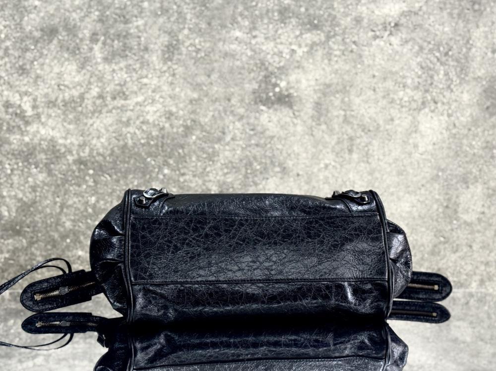 Luxury Leather Top Handle Bag