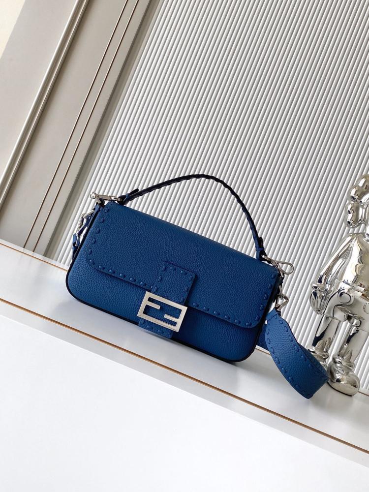 Refined Leather Top Handle Bag