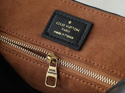 Elegant Stylish Monogram Leather Messenger Bag