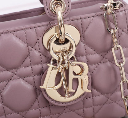 Modern Pink Lambskin Crossbody Bag – Limited Edition
