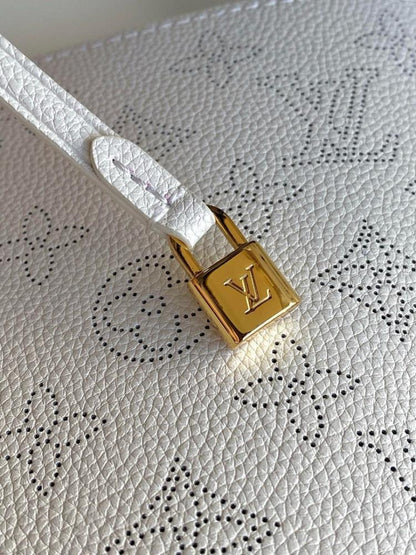 Luxury Silver Calfskin Shoulder Bag – Limited Edition