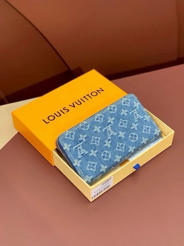 Classic Luxury Denim Wallet