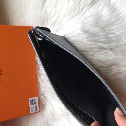 Modern Italian-Inspired Leather Top Handle Bag
