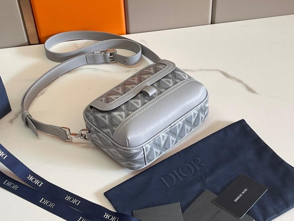 Modern Black Leather Shoulder Bag