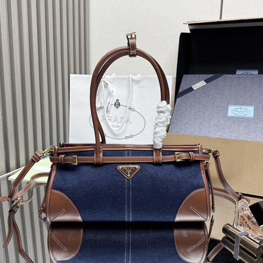 Denim Crossbody Bag