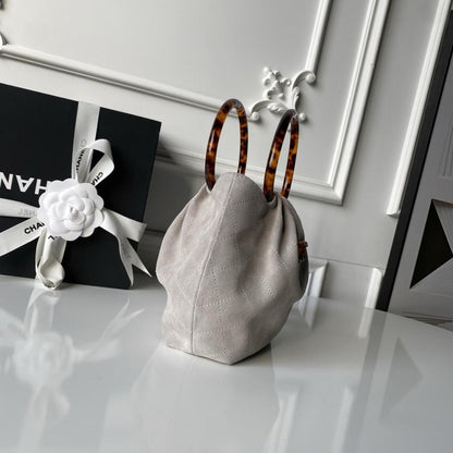 Arco Leather Bucket Bag