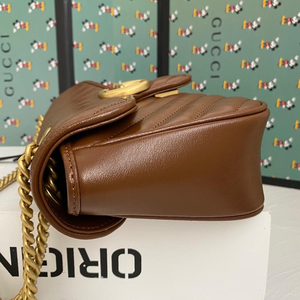 Alma Brown Quilted Leather Top Handle Bag
