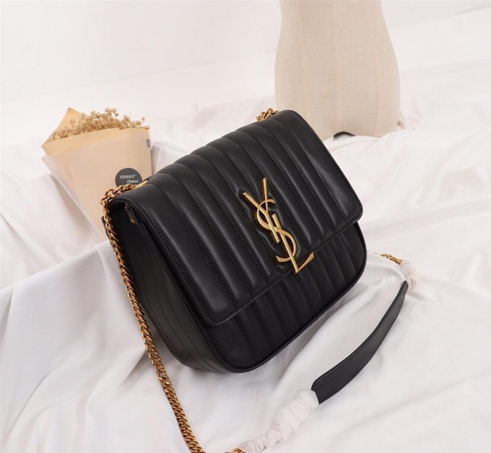 Elegant Premium Lambskin Top Handle Bag