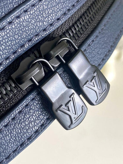 Modern Stylish Monogram Leather Crossbody Bag