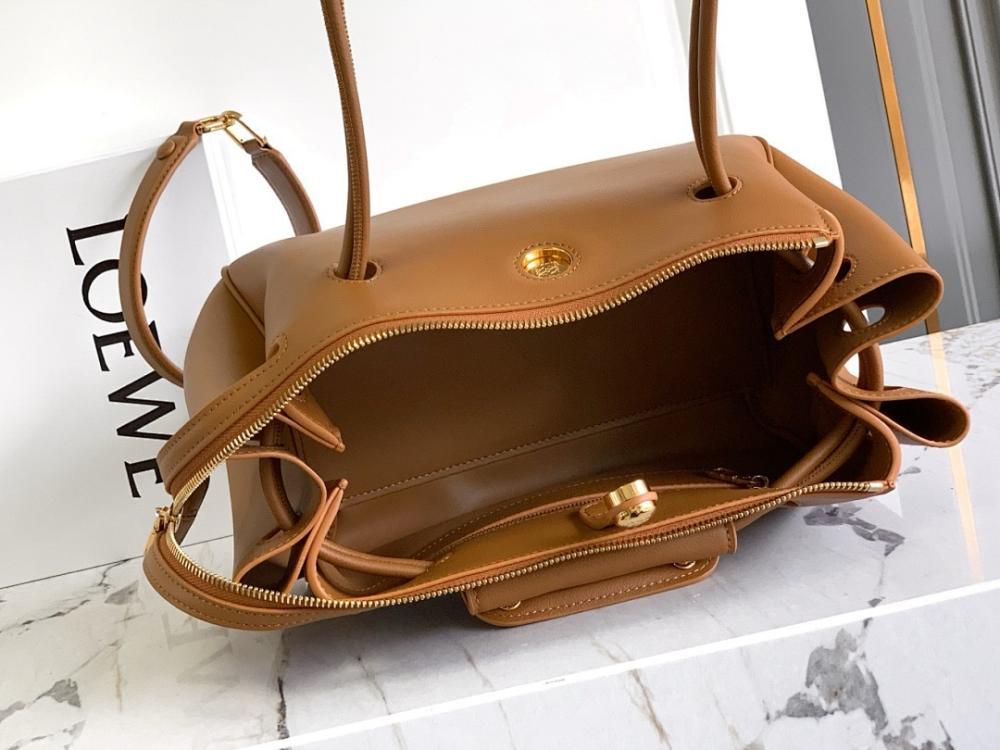 Classic Gold Calfskin Top Handle Bag – Limited Edition