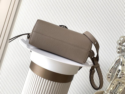 Leather Top Handle Bag