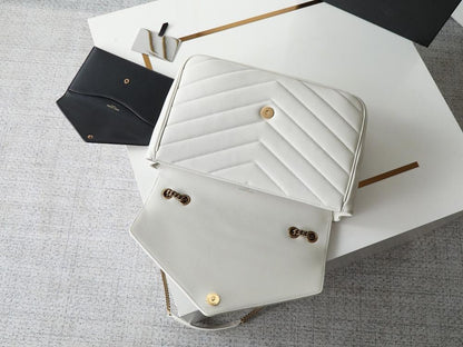 Loulou Leather Shoulder Bag