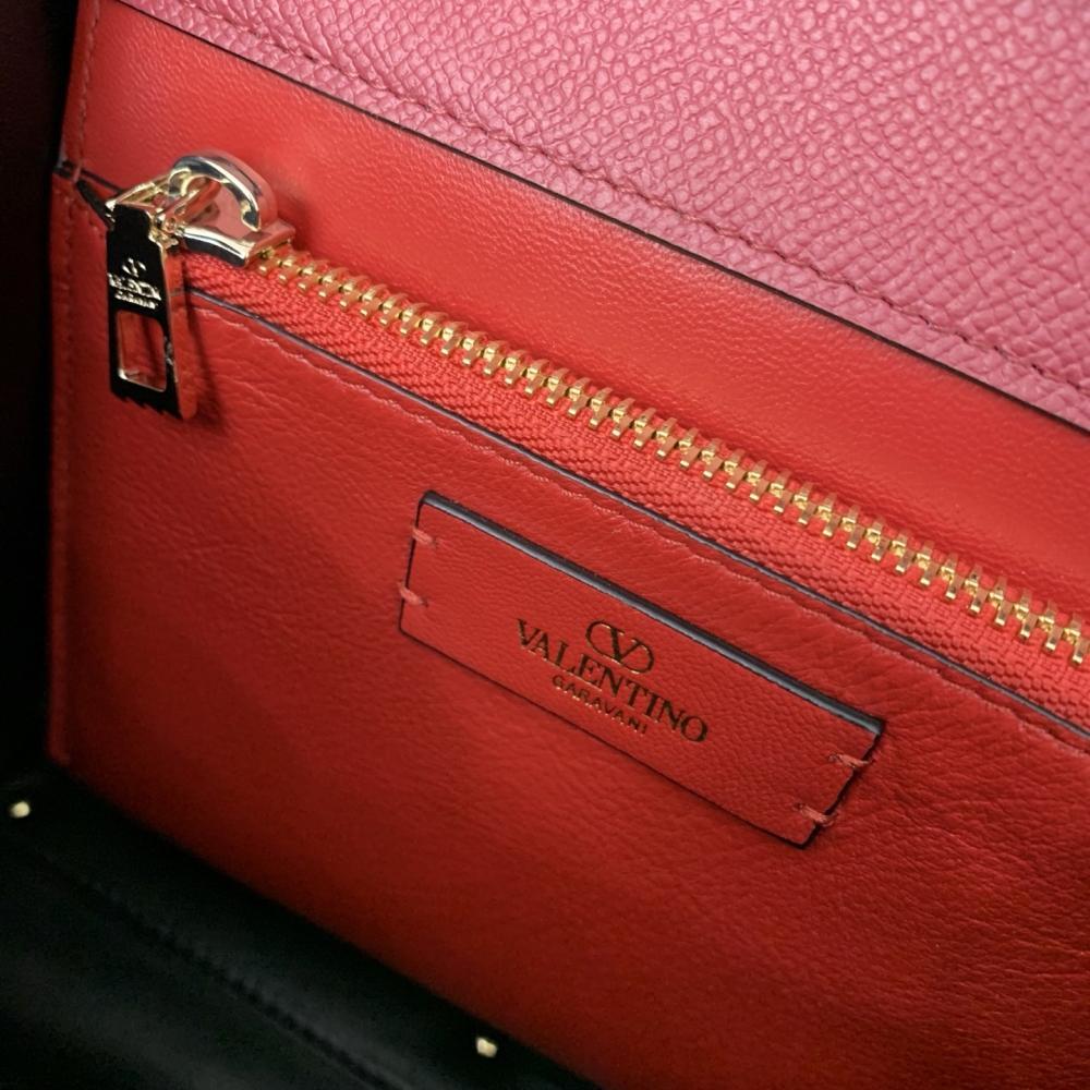Crystal-Embellished Calfskin Shoulder Bag
