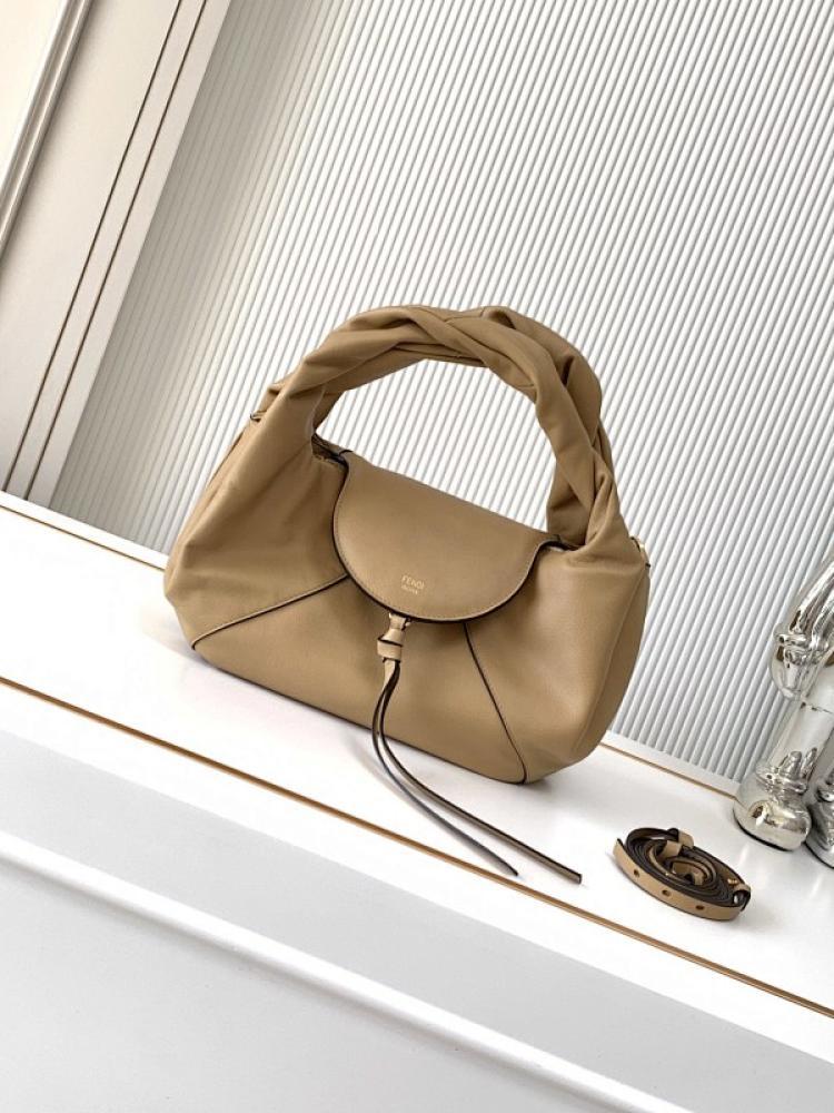 Classic Leather Top Handle Bag