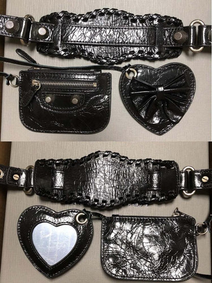 Modern Woven Leather Shoulder Bag – Limited Edition