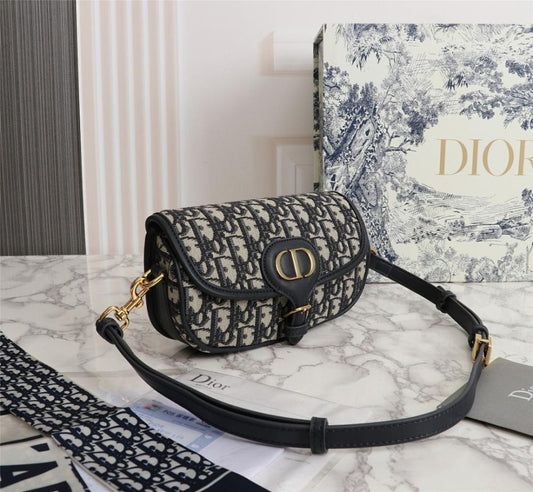 Modern Gold Calfskin Shoulder Bag