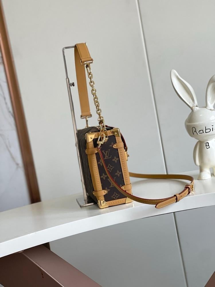 Modern Monogram Leather Travel Bag