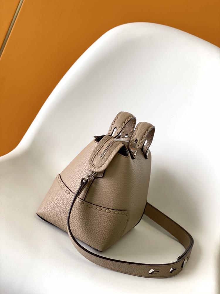 Calfskin Top Handle Bag