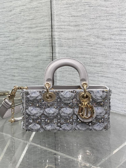 Embroidered Shoulder Bag