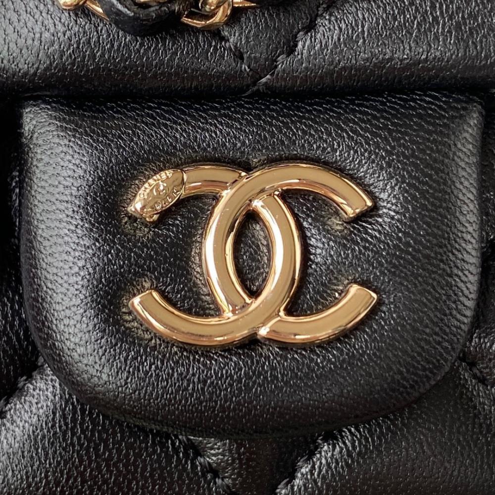 Practical Lambskin Backpack