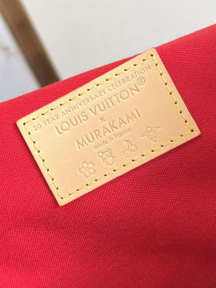 Classic Refined Monogram Leather Shoulder Bag