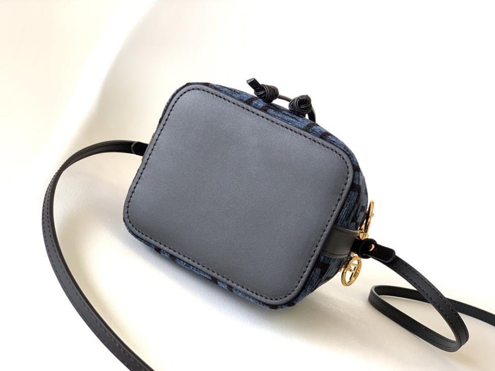Embroidered Bucket Bag