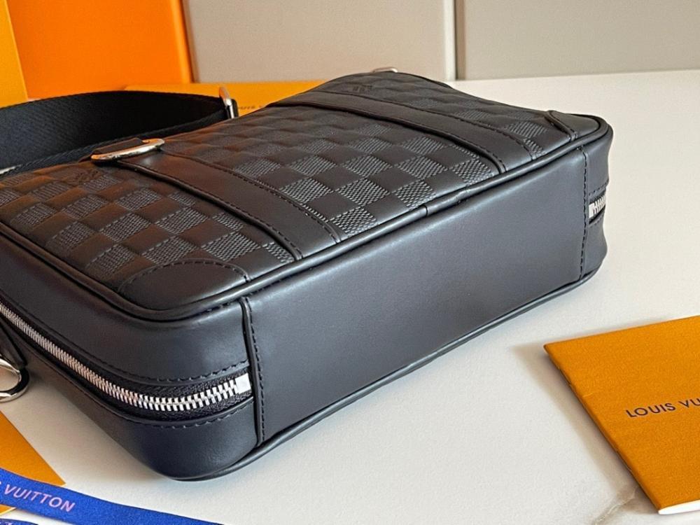Luxury Refined Leather Crossbody Bag