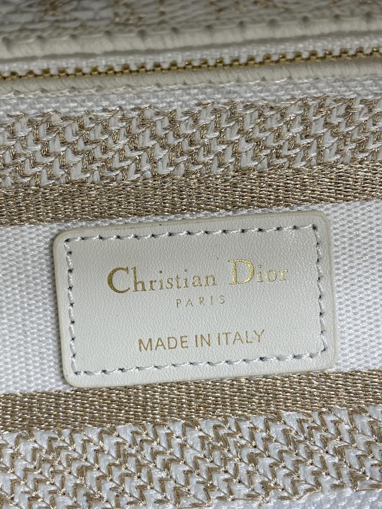 Gold Embroidered Top Handle Bag