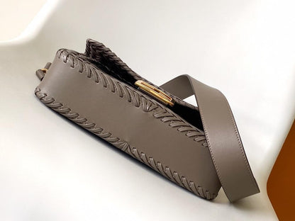 Classic Leather Shoulder Bag