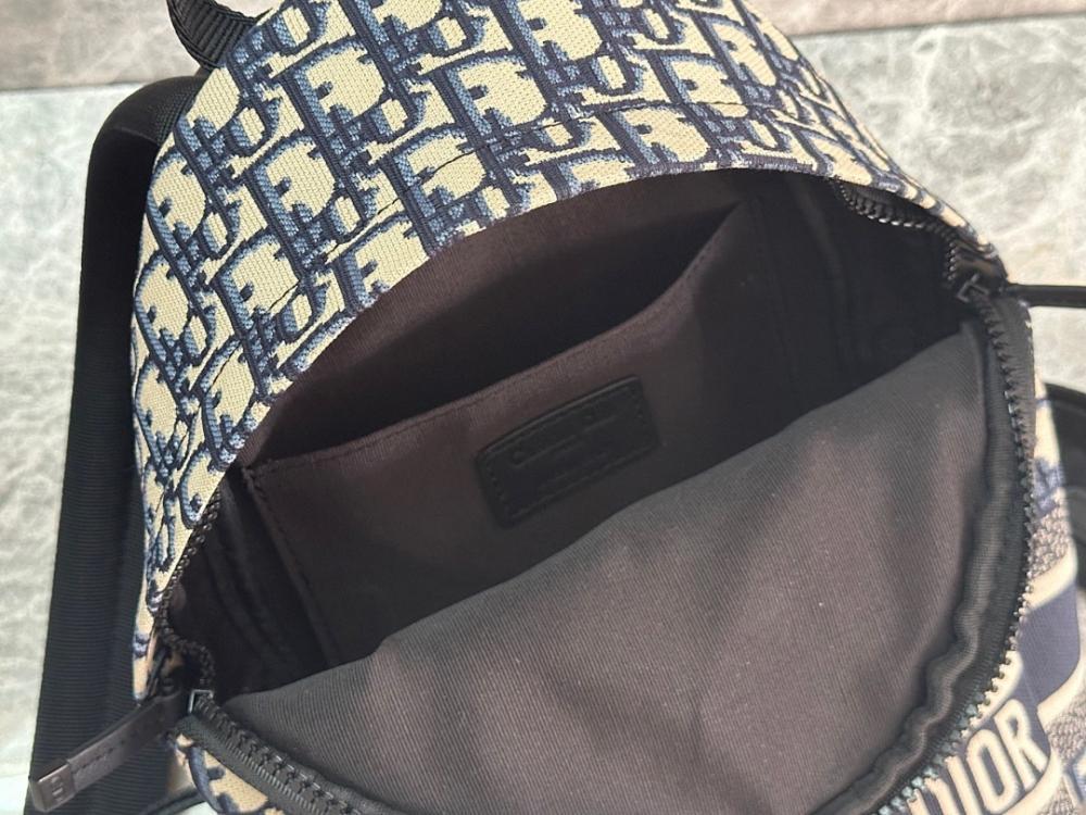 Modern Stylish Monogram Canvas Backpack