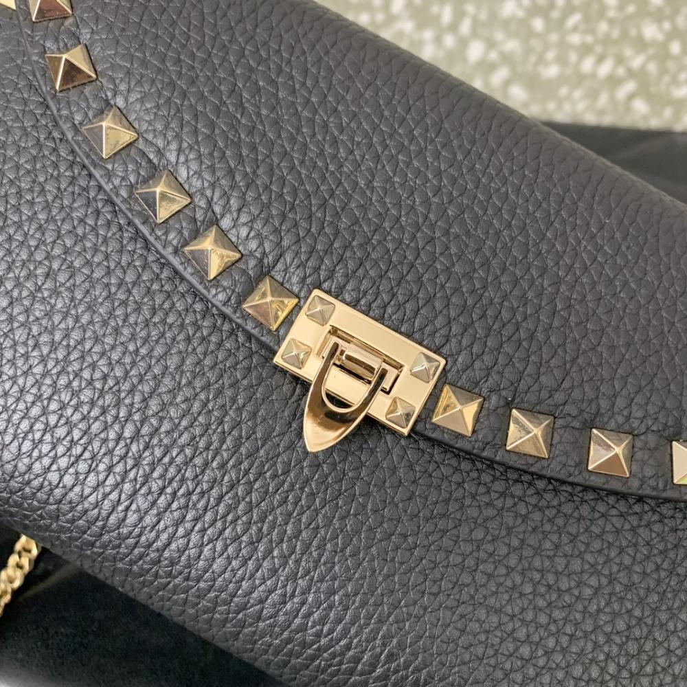 Studded Leather Crossbody Bag
