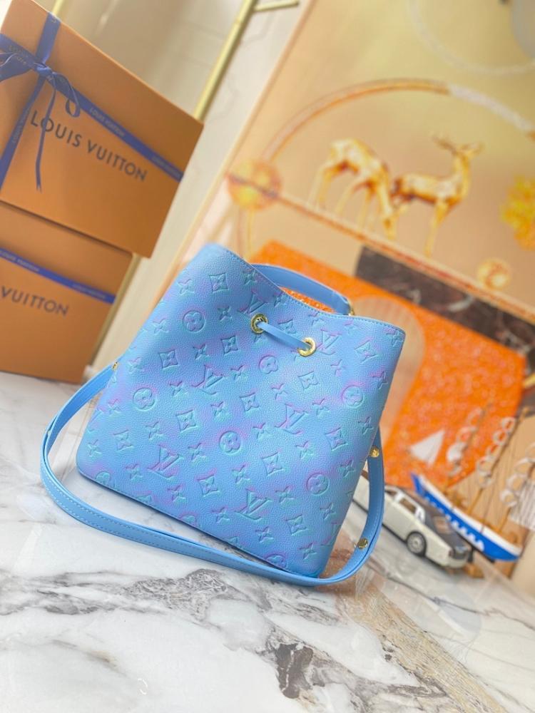 Italian-Inspired Luxury Leather Bucket Bag