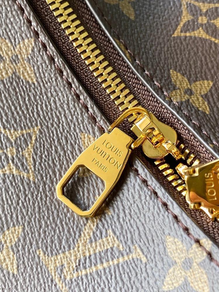 Modern Luxury Monogram Calfskin Crossbody Bag
