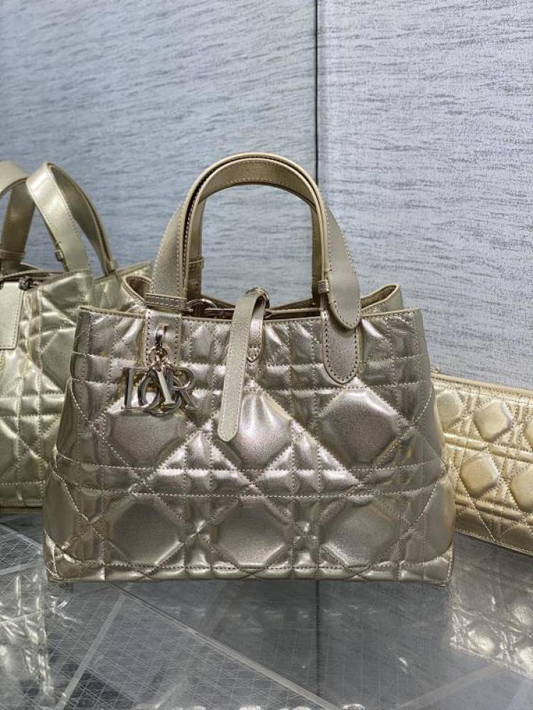 Calfskin Top Handle Bag