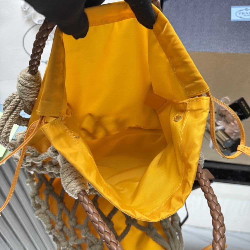 Woven Leather Shoulder Bag