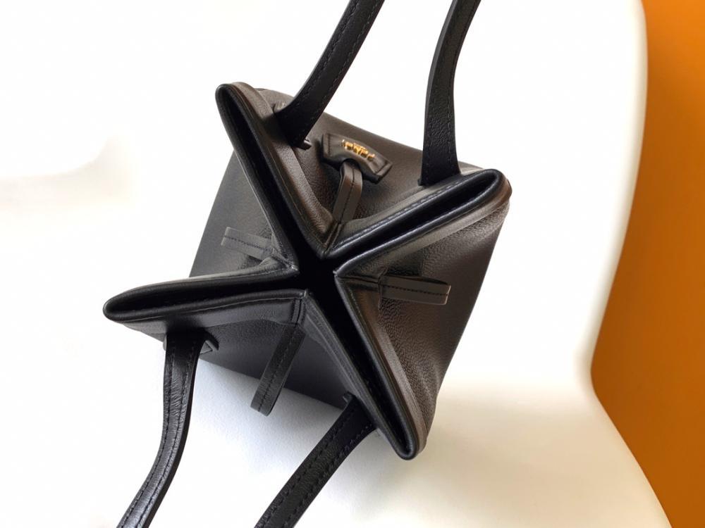 Classic Leather Top Handle Bag