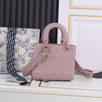 Modern Black Calfskin Shoulder Bag
