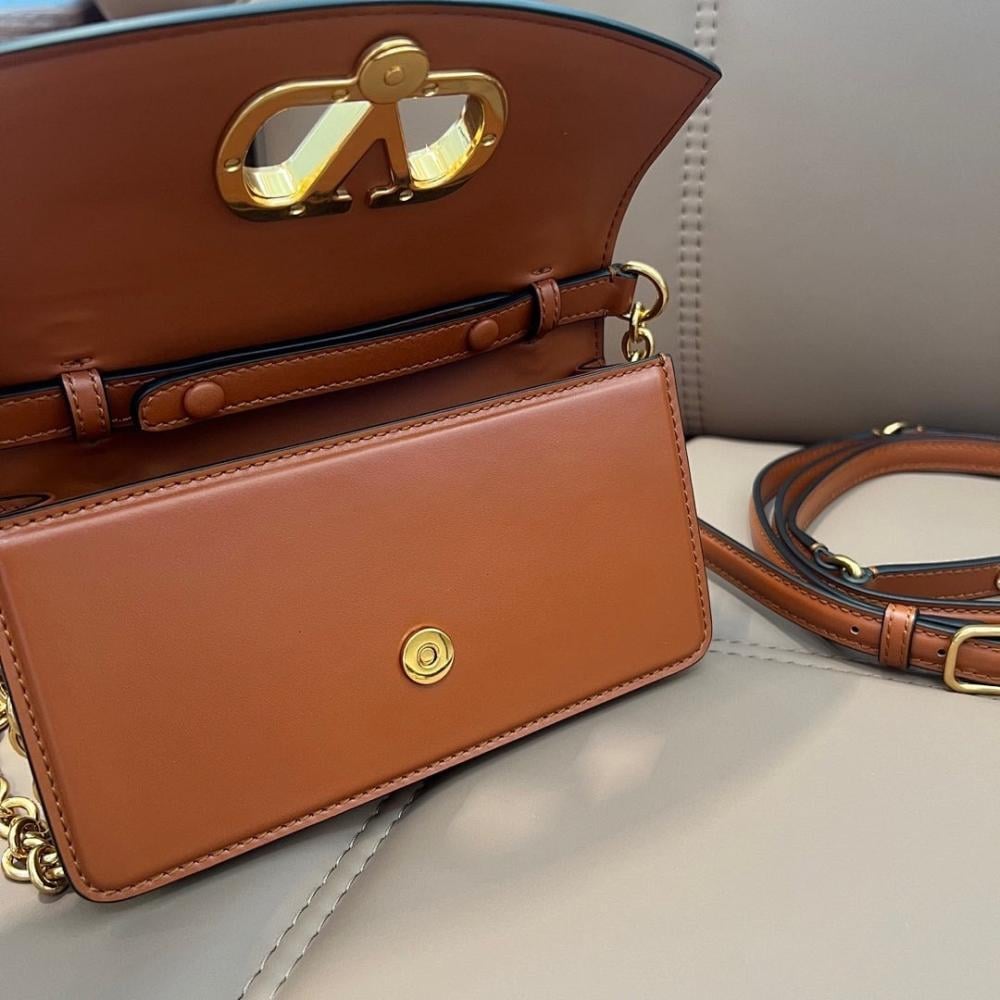 VLogo Signature Calfskin Shoulder Bag