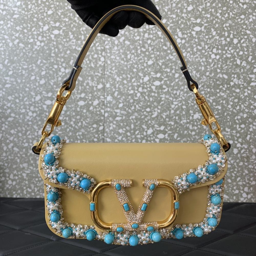 Luxury Crystal-Embellished Crossbody Bag