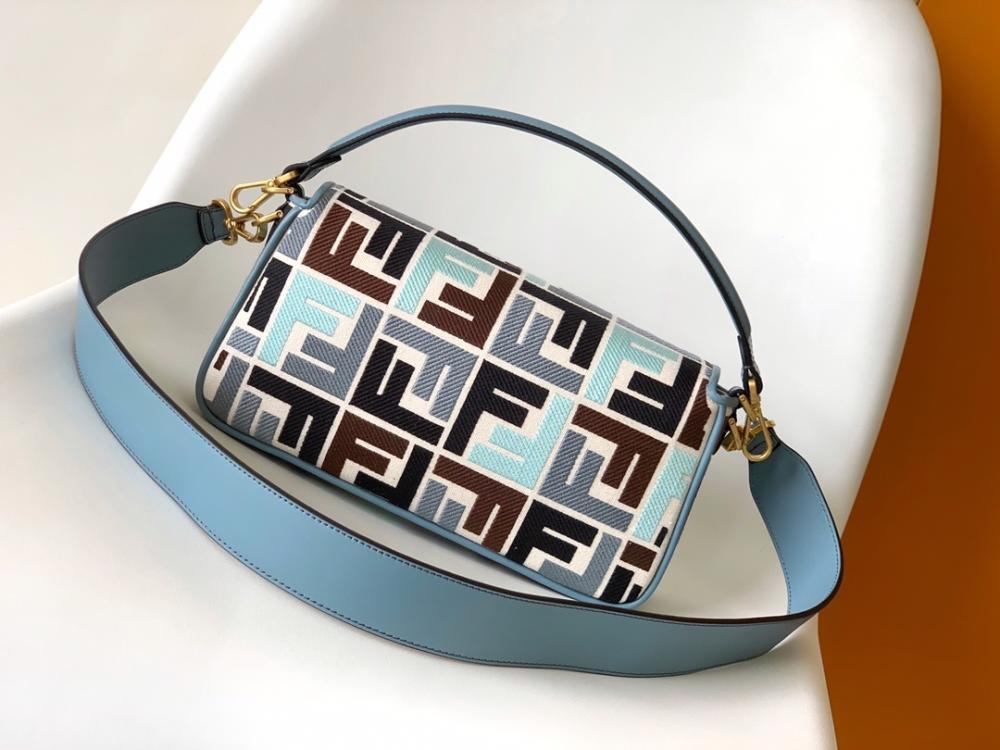 Embroidered Shoulder Bag
