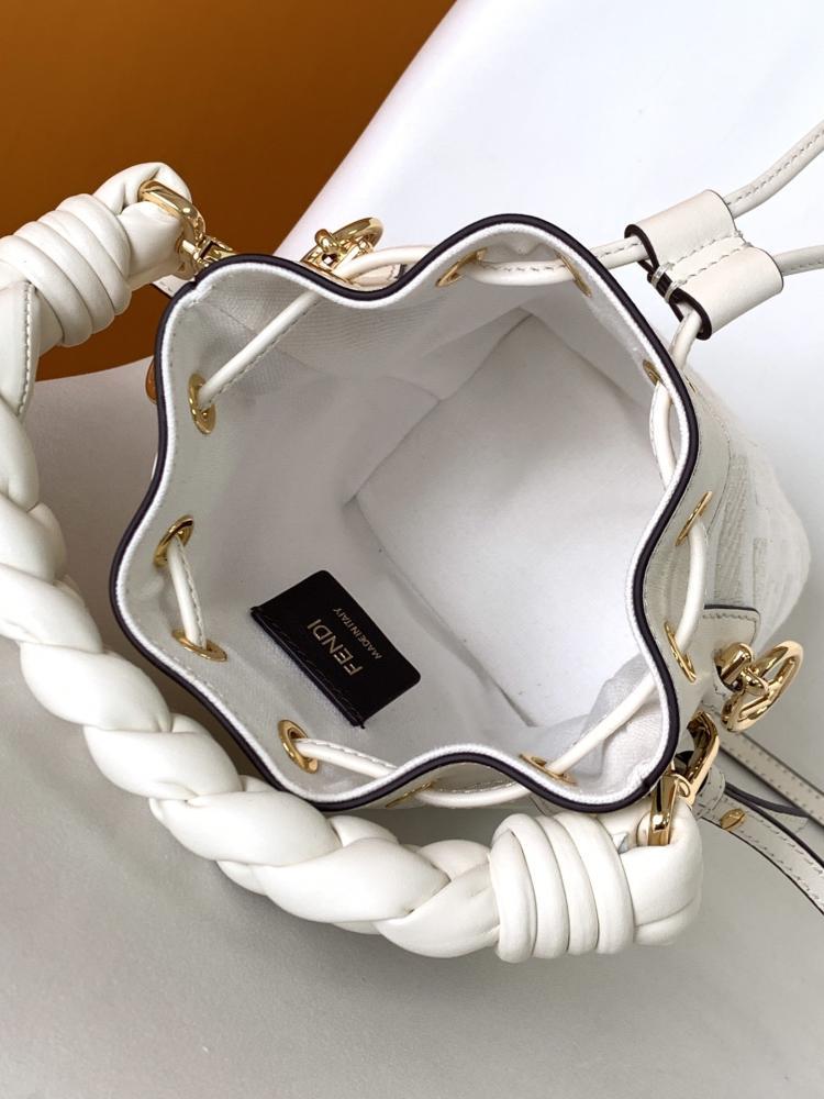 Embroidered Bucket Bag