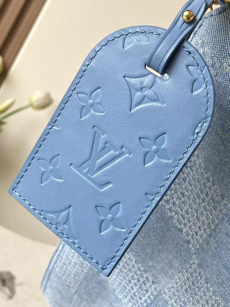 Modern Luxury Denim Hobo Bag – Limited Edition