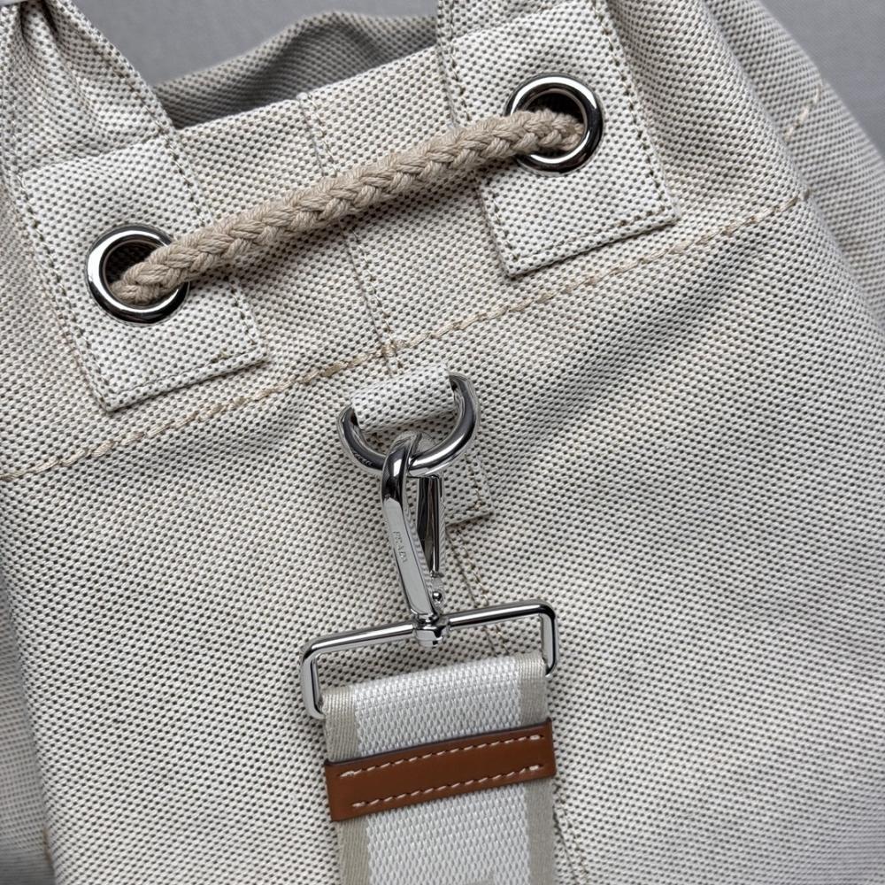 Embroidered Leather Travel Bag
