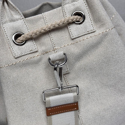 Embroidered Leather Travel Bag