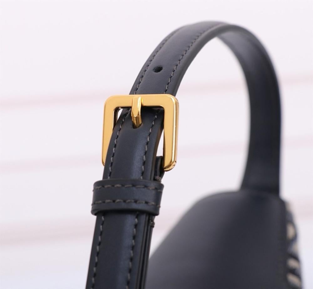 Classic Luxury Monogram Calfskin Shoulder Bag